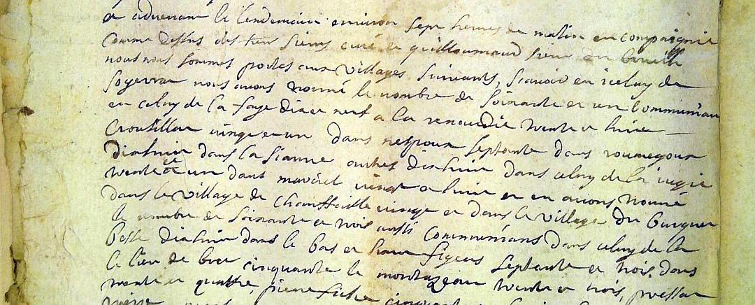 Plan de la fa�ade Sud